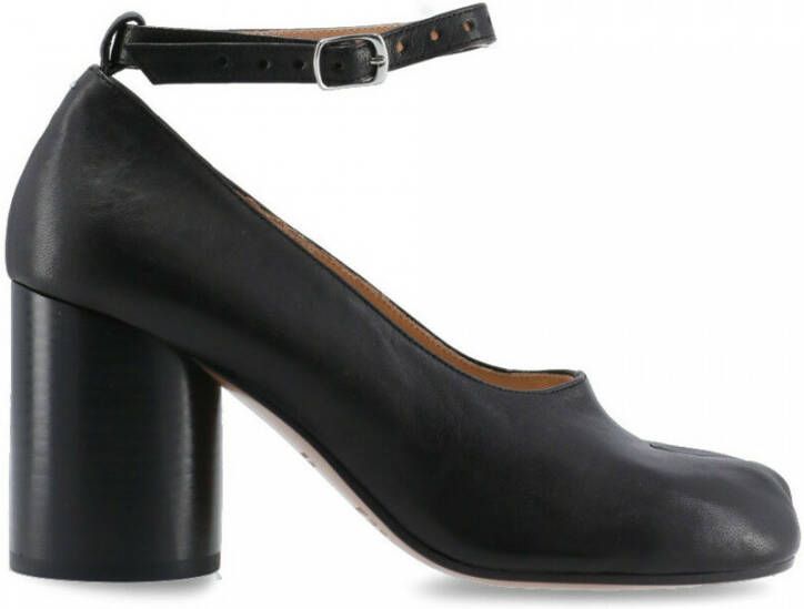 Maison Margiela Iconische Leren Mary-Jane Pumps Zwart Dames