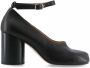 Maison Margiela Iconische Leren Mary-Jane Pumps Black Dames - Thumbnail 1