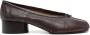 Maison Margiela Bordeaux Rode Tabi Ballerina Schoenen - Thumbnail 1