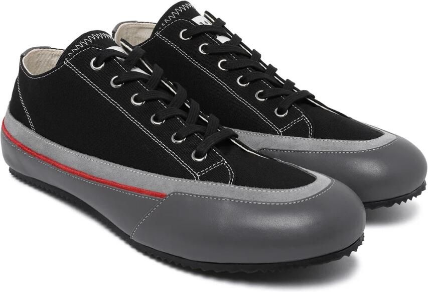 Maison Margiela Canvas & Rubber Lage Sneakers - Foto 3