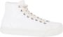 Maison Margiela Canvas Split Toe High Top Sneakers - Thumbnail 3