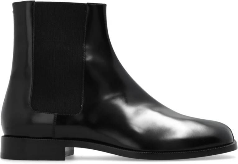 Maison Margiela Chelsea boots met Tabi-teen Zwart Heren