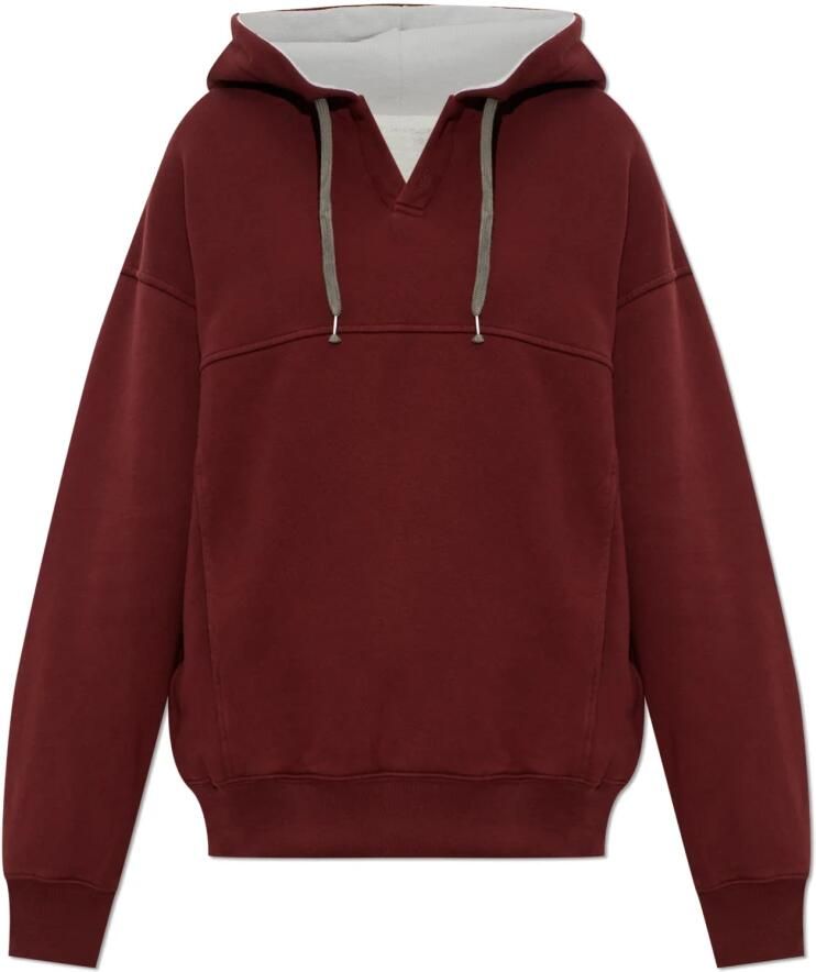 Maison Margiela Cotton Shoelace Hoodie