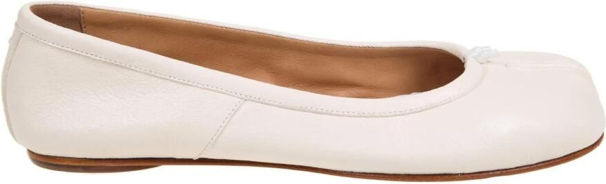 Maison Margiela Crème leren Tabi ballerina`s - Foto 2