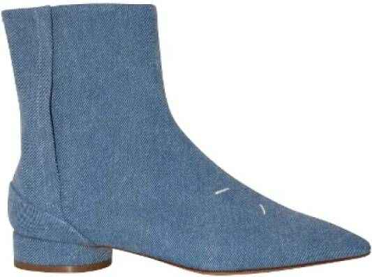 Maison Margiela Denim boots Blue Dames