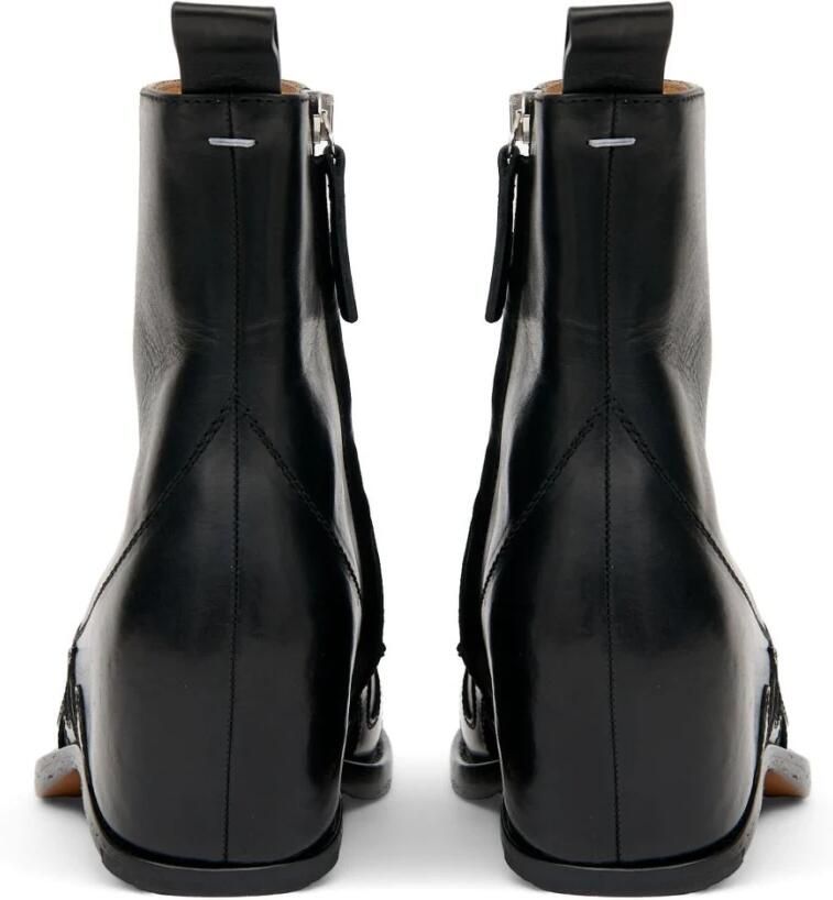Maison Margiela Enkelboots met borduursel - Foto 2