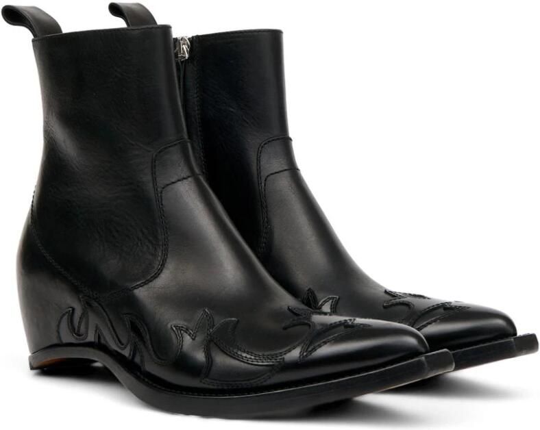 Maison Margiela Enkelboots met borduursel - Foto 5