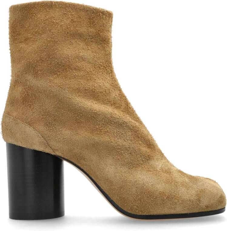 Maison Margiela Enkellaarsjes met hak en Tabi-uitsnijding