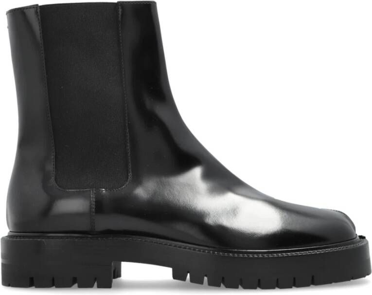 Maison Margiela Chelsea Tabi Laarzen Black Dames