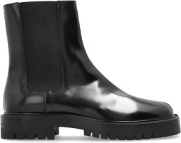 Maison Margiela Tabi Split Teen Chelsea Laarzen Black Dames