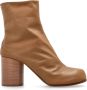 Maison Margiela Enkellaarzen met hak en tabi-uitsnijding Beige Dames - Thumbnail 1