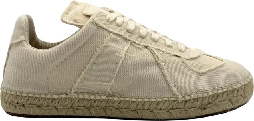 Maison Margiela Espadrille-stijl Canvas Sneakers