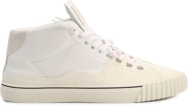 Maison Margiela Evolution Sneakers met leren details