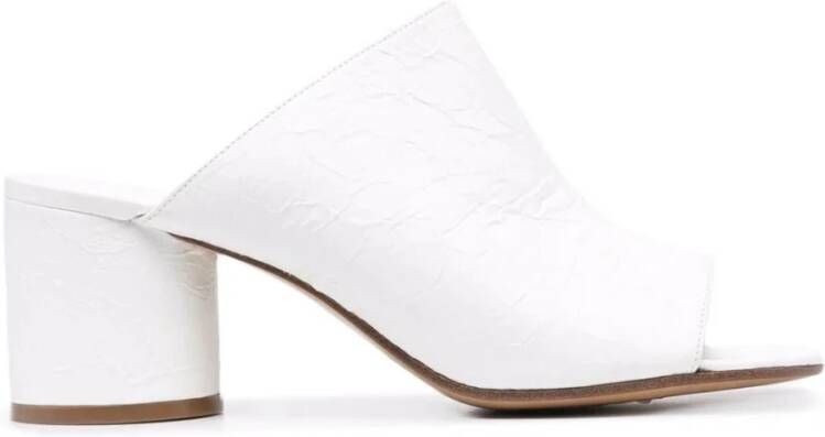 Maison Margiela Flat Sandals White Dames