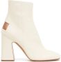 Maison Margiela Four Stitches 100mm Enkellaarzen White Dames - Thumbnail 1