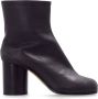 Maison Margiela Gehakte enkellaarsjes Tabi Purple Dames - Thumbnail 1