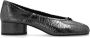 Maison Margiela Tabi Ballerina Metallic Zwarte Schoenen Black Dames - Thumbnail 1