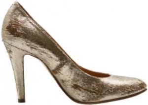 Maison Margiela Glamoureuze Gouden Lurex Pumps Geel Dames