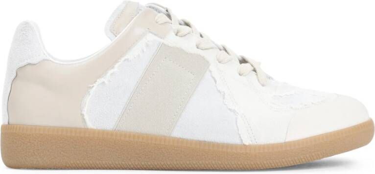 Maison Margiela Grijze Sneakers Aw24 White Heren