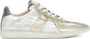 Maison Margiela Grijze Sneakers met Goudkleurige Panelen - Thumbnail 1