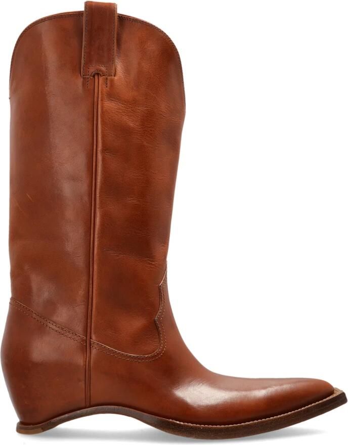 Maison Margiela Heel-less Western High Boots H45