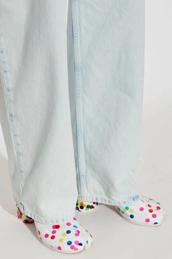 Maison Margiela Heeled ankle boots met 'Tabi' cutout - Foto 4