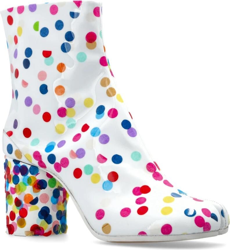 Maison Margiela Heeled ankle boots met 'Tabi' cutout - Foto 2