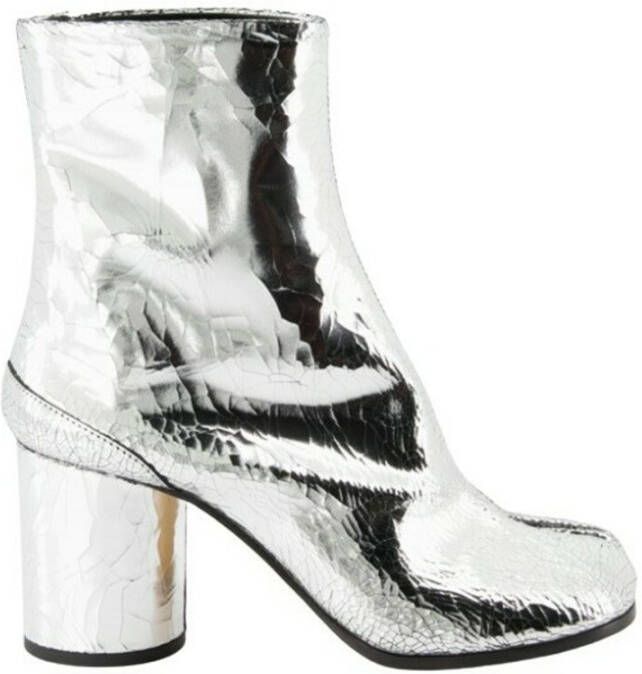 Maison Margiela Gehakte enkellaarsjes Tabi Gray Dames