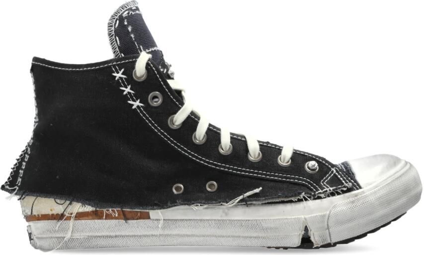 Maison Margiela High-top Sneakers met Distressed Effect