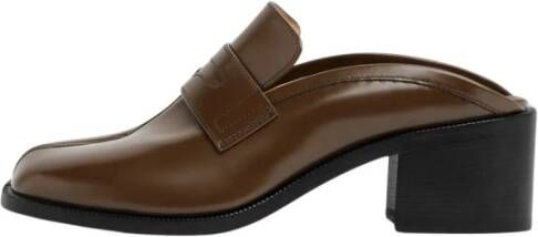Maison Margiela Houten Tabi Loafer Muiltjes Schoenen