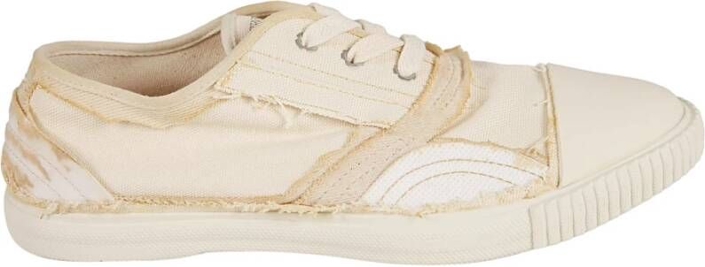 Maison Margiela Inside Out Low Top Sneakers Beige Heren