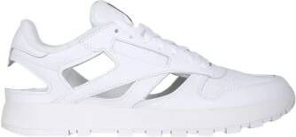 Maison Margiela Klassieke witte leren Tabi sneakers White Heren