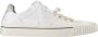 Maison Margiela Lage Top Sneakers van wit leer White Heren - Thumbnail 1