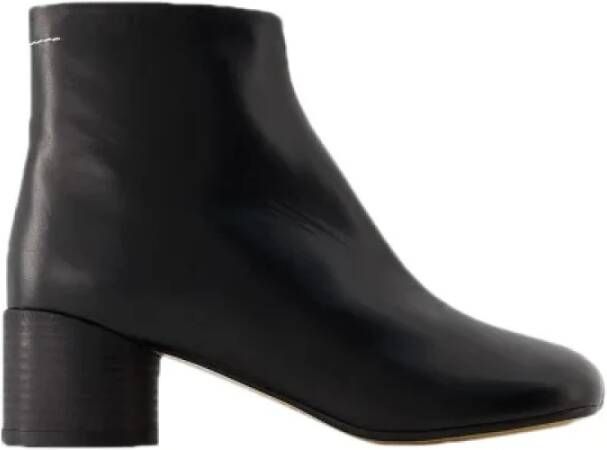 Maison Margiela Leather boots Black Dames