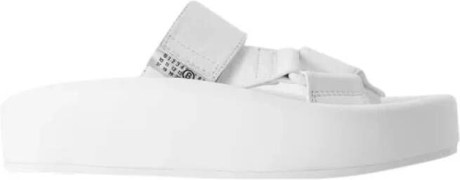 Maison Margiela Leather sandals White Dames