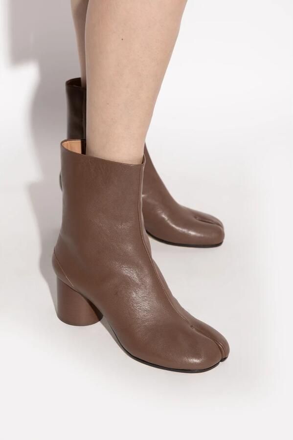Maison Margiela Boots "Tabi" Ankle Boots Brown in bruin - Foto 4