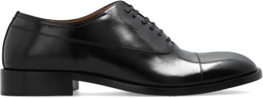 Maison Margiela Leren Oxford schoenen Black Heren