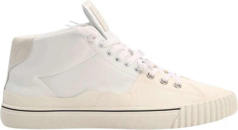 Maison Margiela Evolution Sneakers met leren details