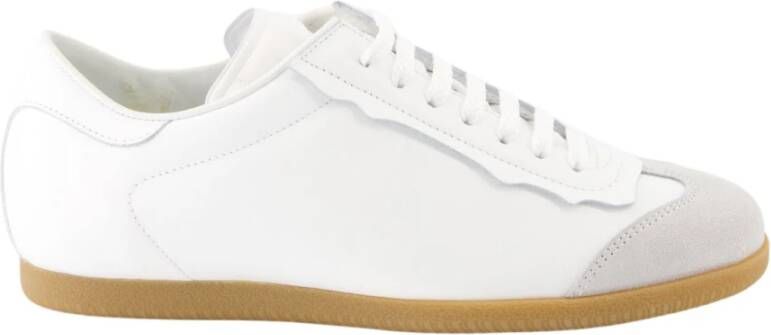 Maison Margiela Lichtgewicht Vetersneakers White Dames