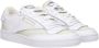 Maison Margiela Logo Stoffen Sneakers met Vetersluiting - Thumbnail 1