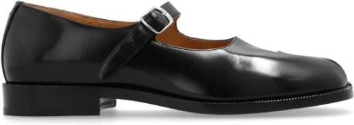 Maison Margiela Leren Mary Jane Schoenen Black Dames