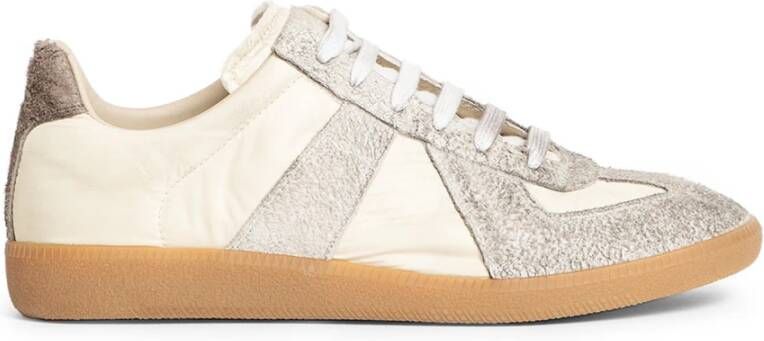 Maison Margiela Multicolor Nylon Suède Sneakers