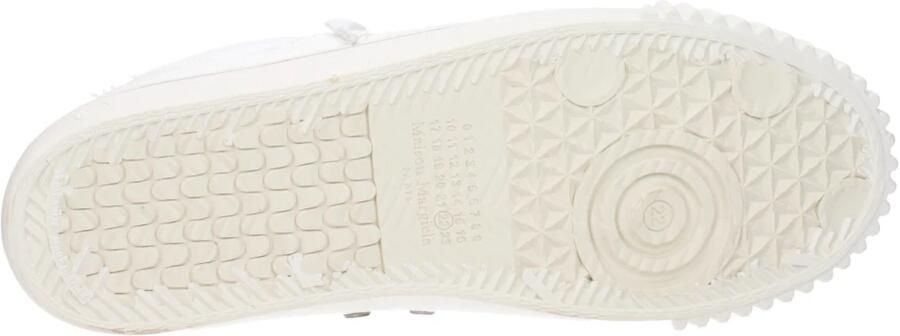 Maison Margiela Lage Top Sneakers van wit leer White Heren - Foto 4