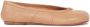 Maison Margiela Uitgesneden leren ballerina's met platte zool Beige Dames - Thumbnail 23