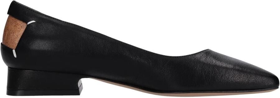 Maison Margiela Flat shoes Black Zwart Dames