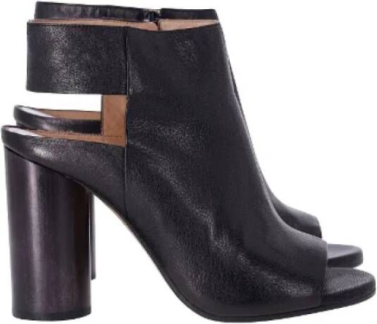 Maison Margiela Pre-owned Leather heels Black Dames