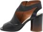 Maison Margiela Pre-owned Leather sandals Black Dames - Thumbnail 1