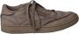 Maison Margiela Pre-owned Leather sneakers Beige Heren - Thumbnail 1