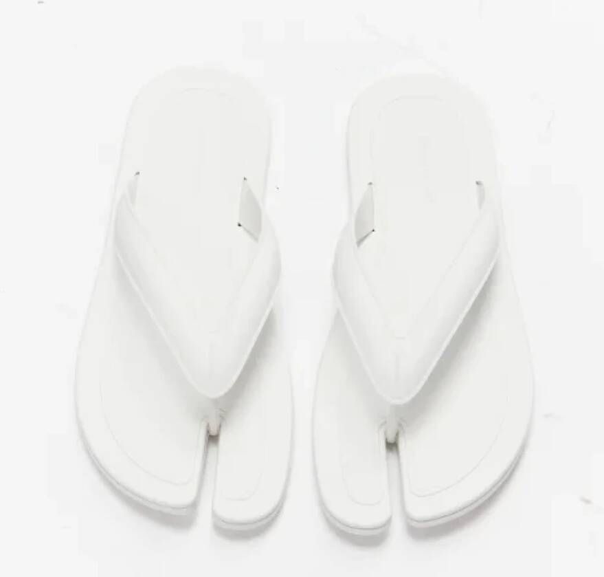 Maison Margiela Pre-owned Rubber sandals White Dames