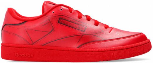 Maison Margiela Classic Leather Trainers Rood Heren